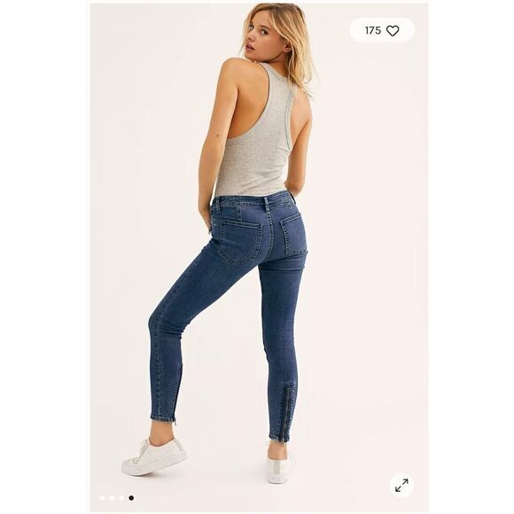 Free People‎ Jett Skinny Jeans - Picture 2 of 7